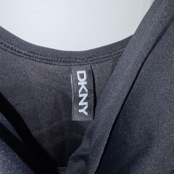DKNY Elegant Black One-Piece Swimsuit - Picture 3 of 3